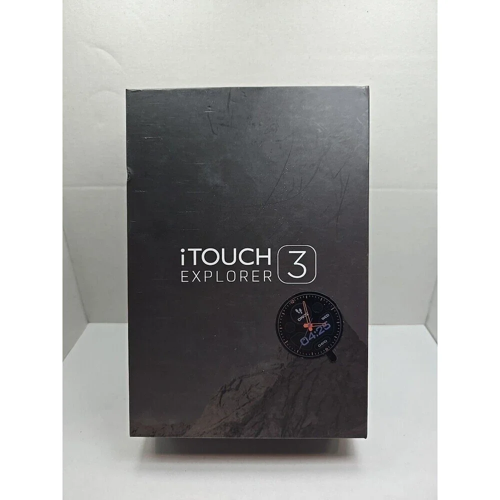 ITouch Explorer 3 Smartwatch Fitness Tracker Heart Rate Step Counter Open Box